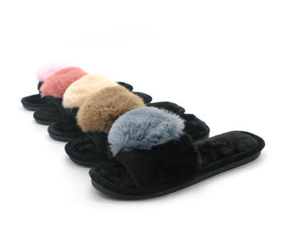Hot Sale Fur Slippers High Quality Women Slide Shoes