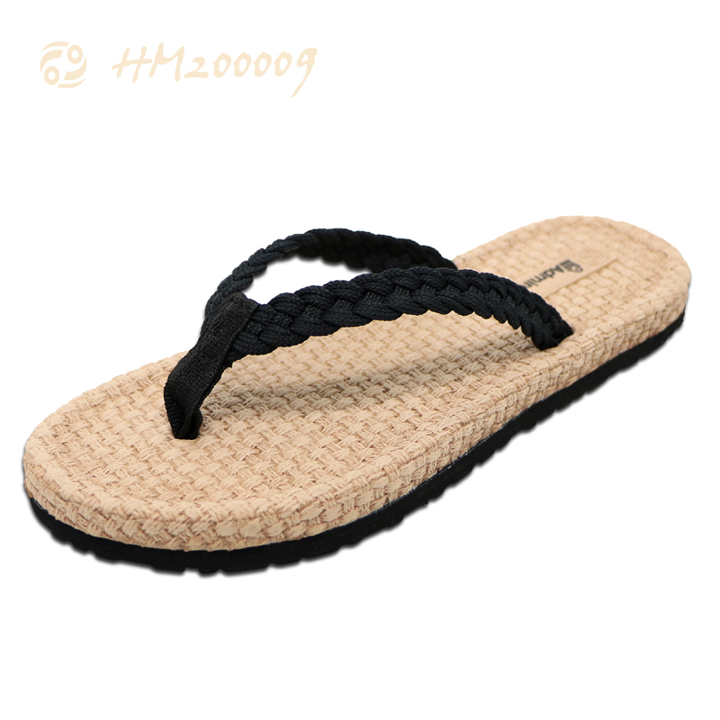 Factory Direct Selling Women Flip Flops PU Sole Non-Slip Slippers