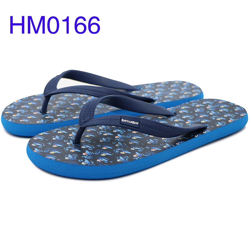 High-quality Men Printed EVA Flip Flops Wholeslae