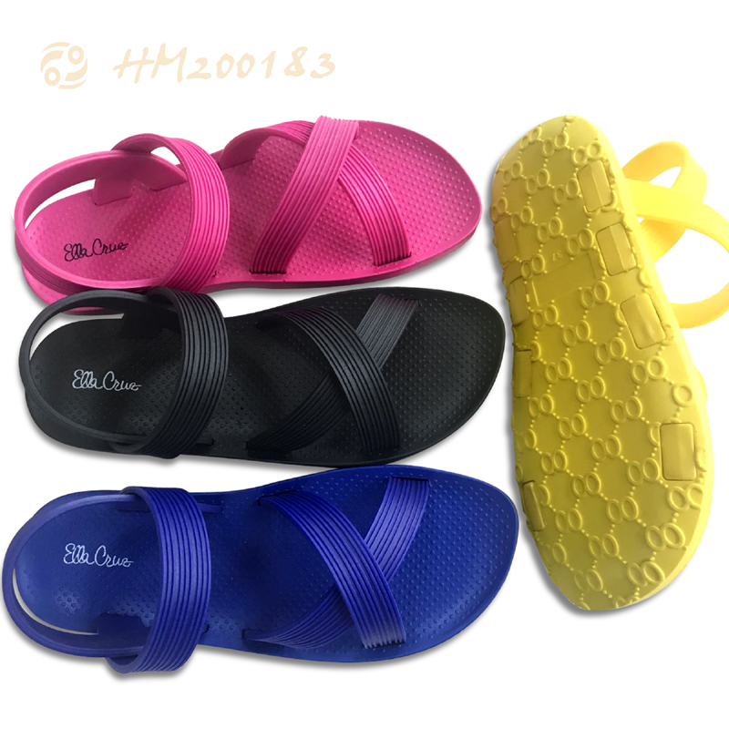 Cheap Color Women Flat Sandals HM200183