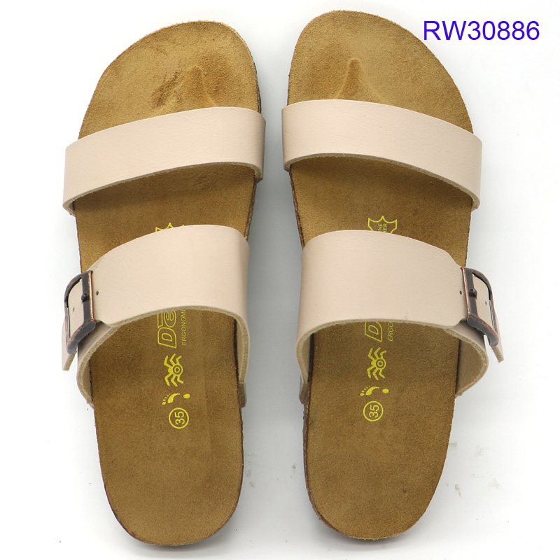 High-quality Women Cork Sandals Slip-on Shoes Wholesale