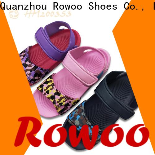 Rowoo flip flop slippers for kids factory price