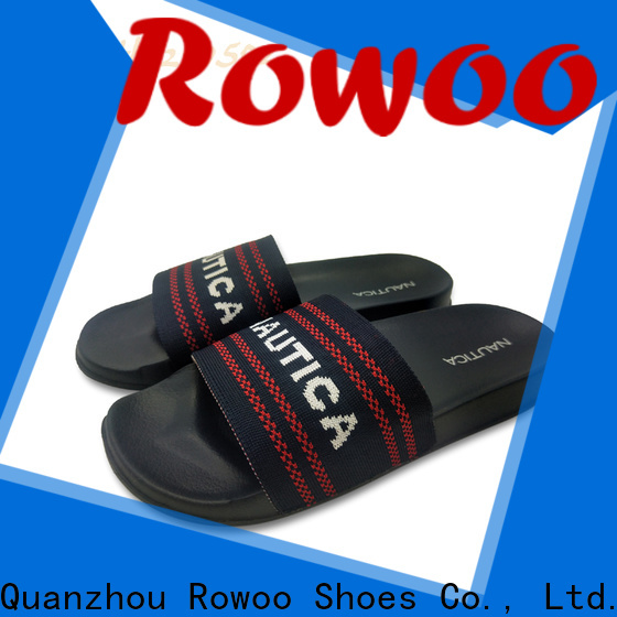 Rowoo good quality men's sports slippers best price