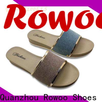 Rowoo china cork footbed shoes manufacturer