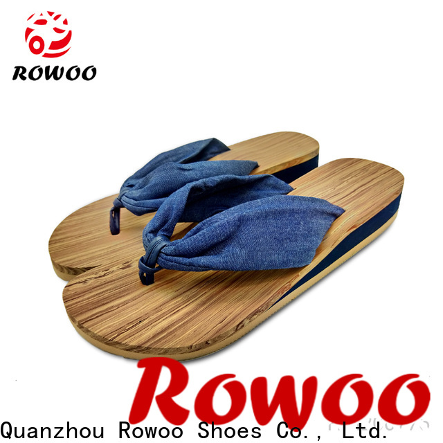 Rowoo cork soled sandals supplier