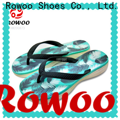 Rowoo popular flip flop sandals womens supplier