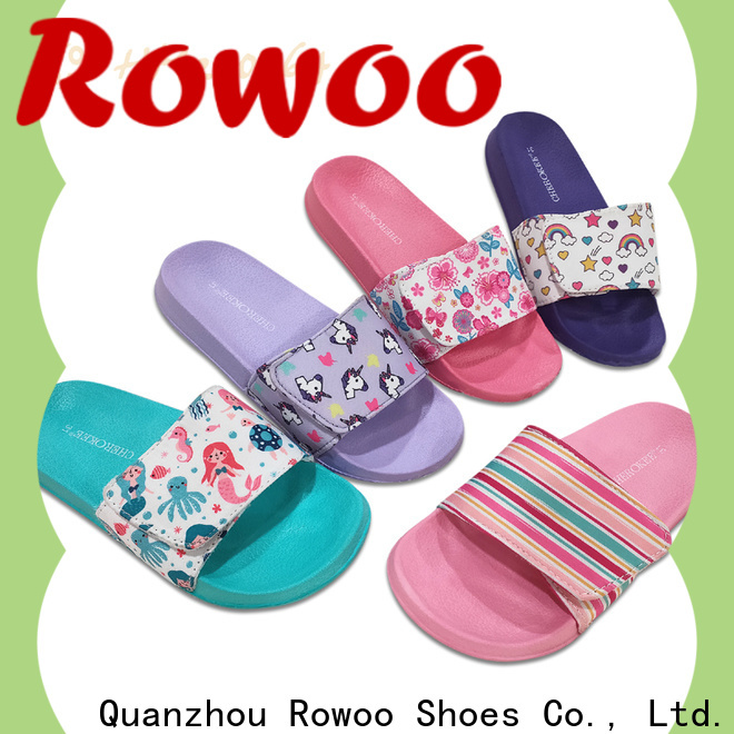 Rowoo flip flop slippers for kids manufacturer