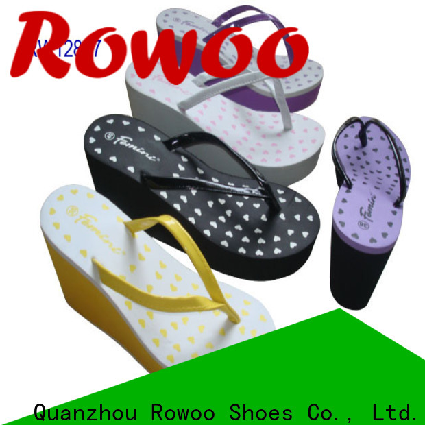 Rowoo High-quality high heel house slippers supplier
