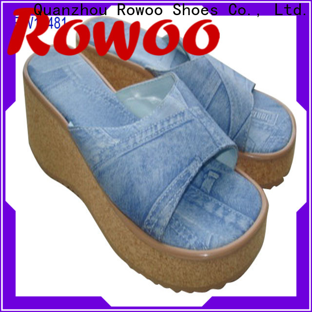 Rowoo platform heels slippers hot sale