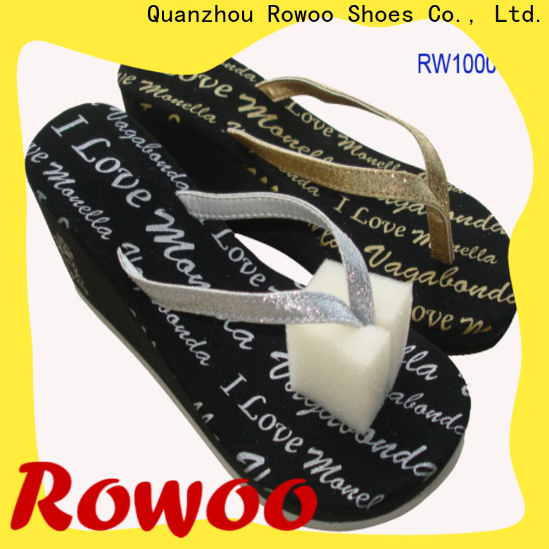 Rowoo popular ladies slipper manufacturer hot sale
