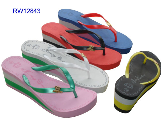 Wedge Platform Flip Flops Women Slippers Sandals High Heel Slippers Ladies