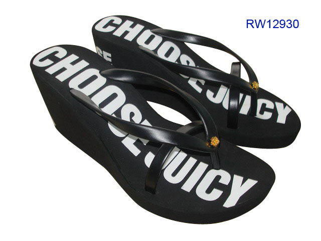 Wholesale Women Wedge Heel Sandals Flip Flop Slippers For Ladies