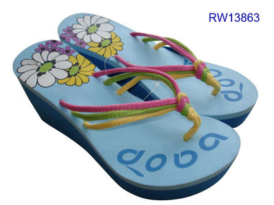 Ladies Wedge Flip Flop Sandal Slippers For Women Hot Sale 2021