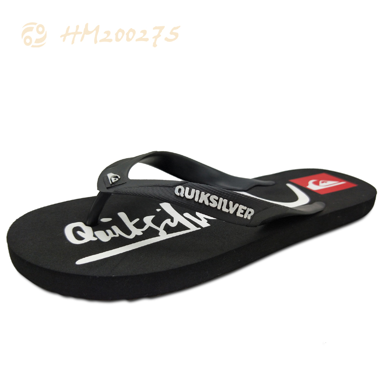 Customized Men Flip Flops Printed Beach Sandals