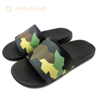 2021 New Print Men Slide Slippers Soft EVA Sole Sandal Shoes