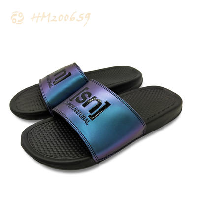 High Quality Slides Sandals Cutomized Embossed Logo Slipper Sandals