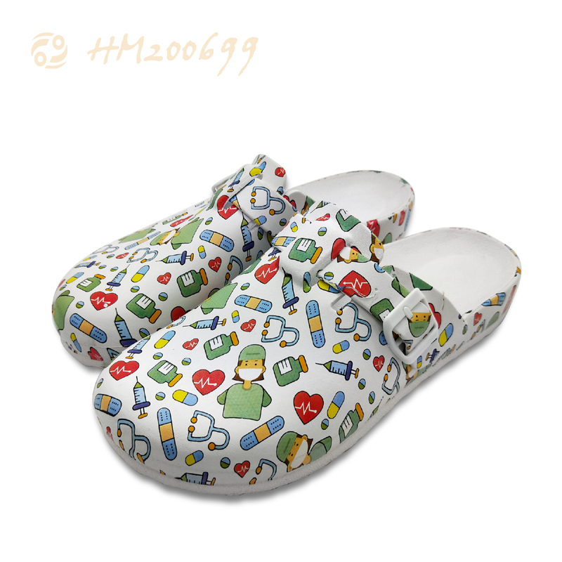 Casual Women Slipper Sandals Printing Garden Shoes