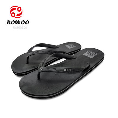 Casual Beach FlipFlops Sandals Flat Shower Men Slippers Thong Sandals Oem With Good Price-Rowoo