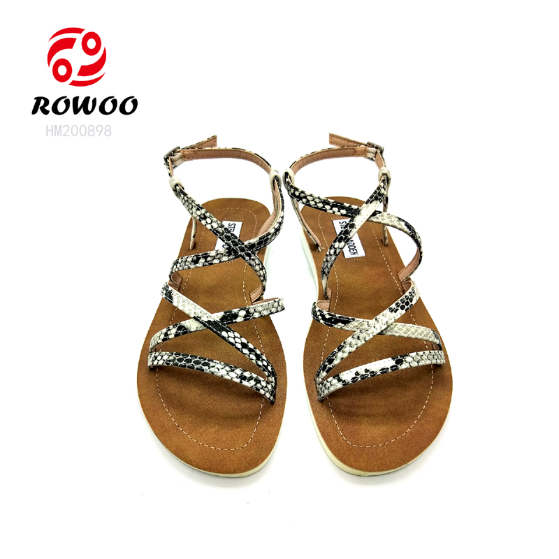 Rowoo leather flip flops womens best price-2