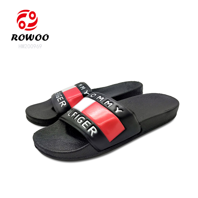 New design PU upper e slide sandal comfy high qualtity Fashion indoor slipper