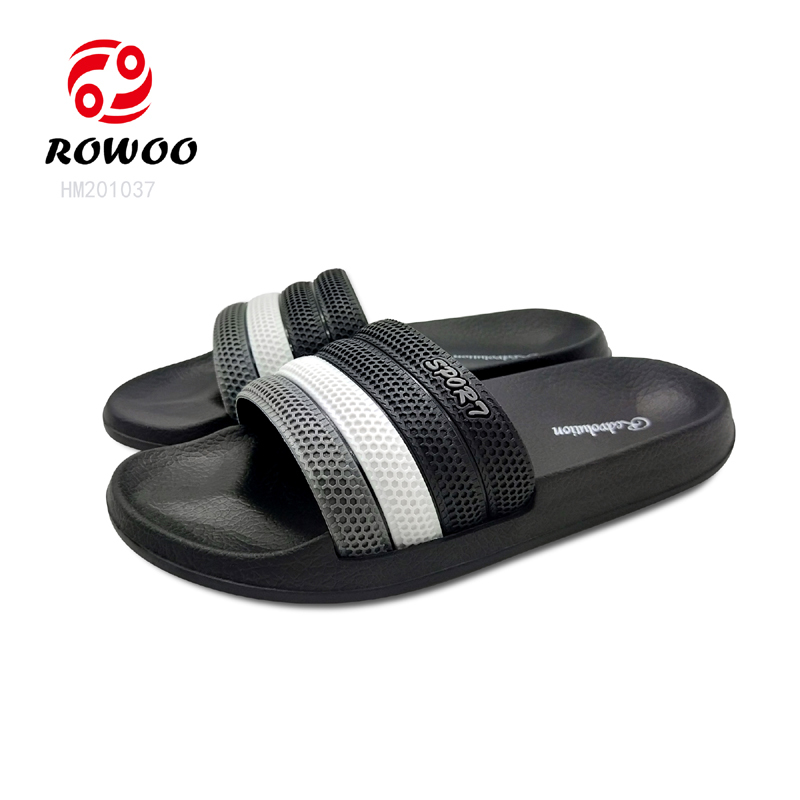 open toe anti-slip comfortable  indoor slipper cheap slide sandal for men