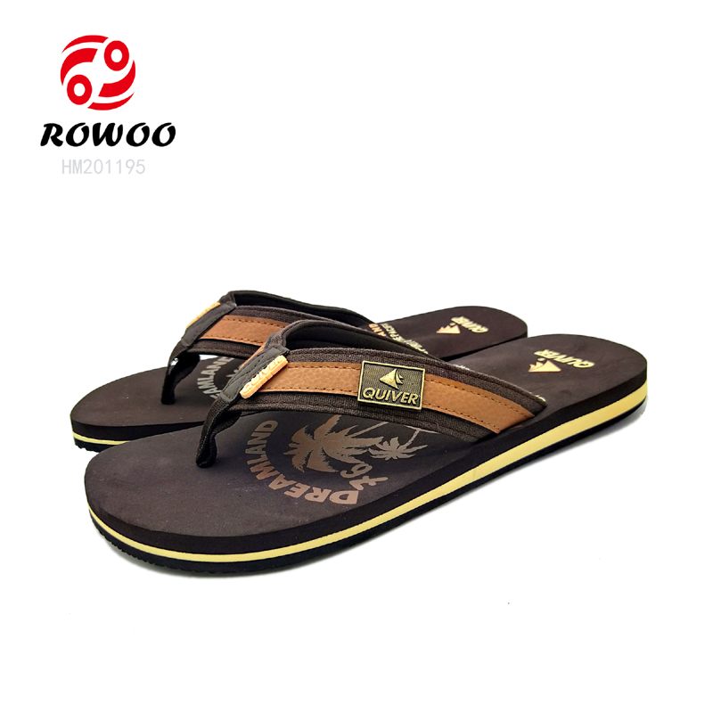 customized gents sandals luxury new Fashion slippers for men