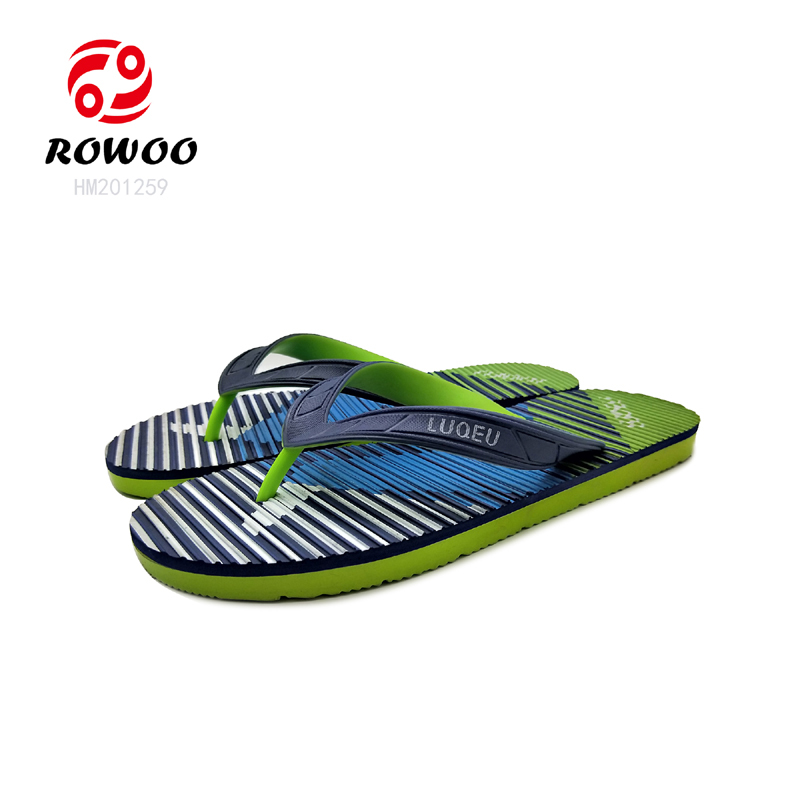 rubber outsole market sandals luxury flip-flops for men