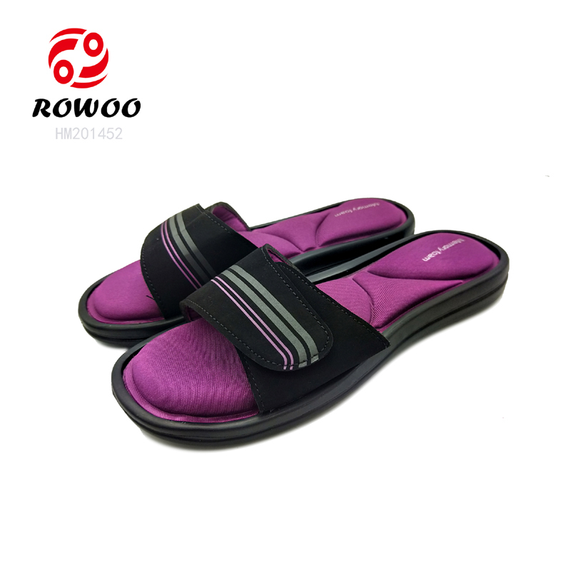Memory Foam Lady Soft EVA Slippers Wholesale Women Cheap Slipper Shoes Sexy Thin Girls Outdoor Slip on Sandals