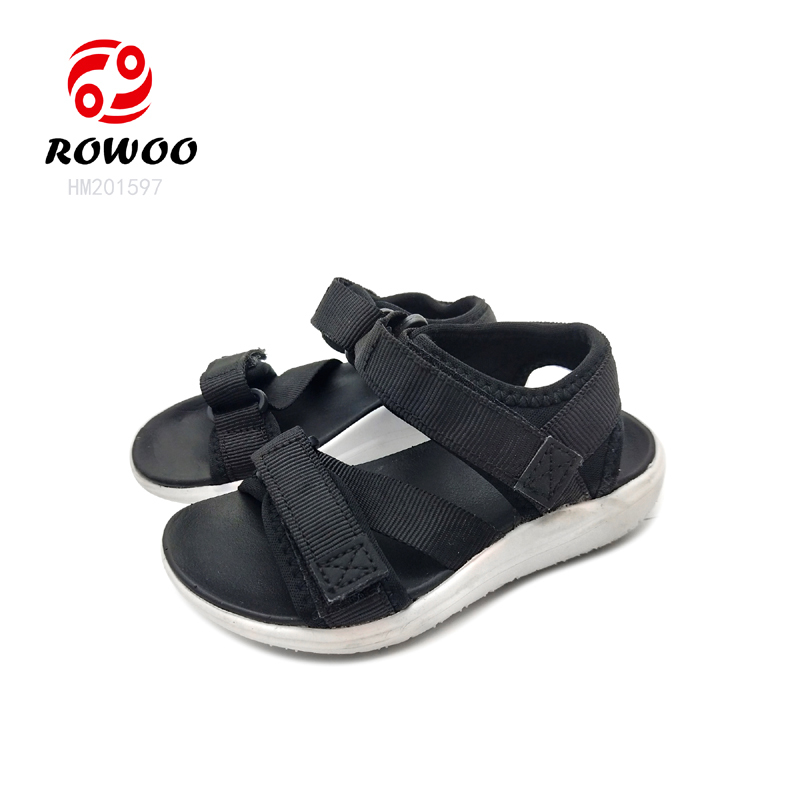 OEM summer tide young student sport shoes children  in youth flat boy sandals